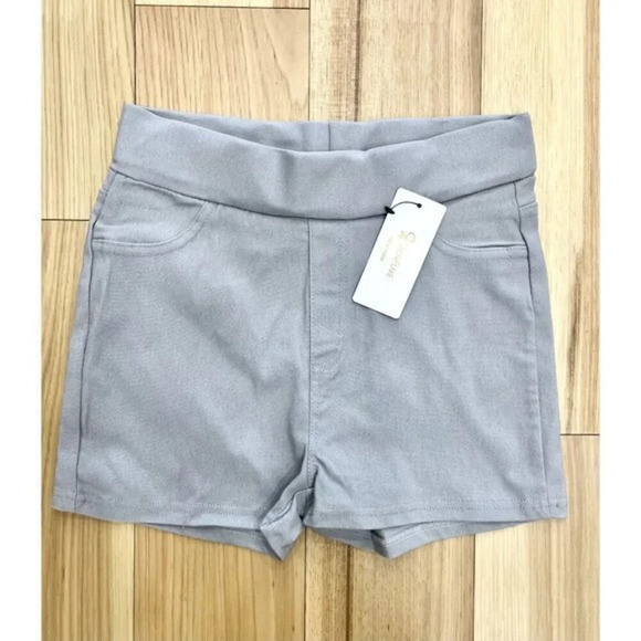 Snowflake NWT Pull On Stretch Shorts Gray M - Picture 1 of 4